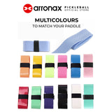 Arronax Premium PU Leather Pickleball Grip Sweat-Absorbing Non-Slip Ribbed for Superior Comfort