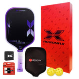ARRONAX THUNDER 10 Gen 4 Foam Core Carbon Fiber Pickleball Paddle (EPP + EVA Dual Core, 16mm Power Series)