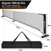 Arronax Outdoor Pickleball Net Portable & Movable Pickleball Net for Training and Competitive Play - Arronax.