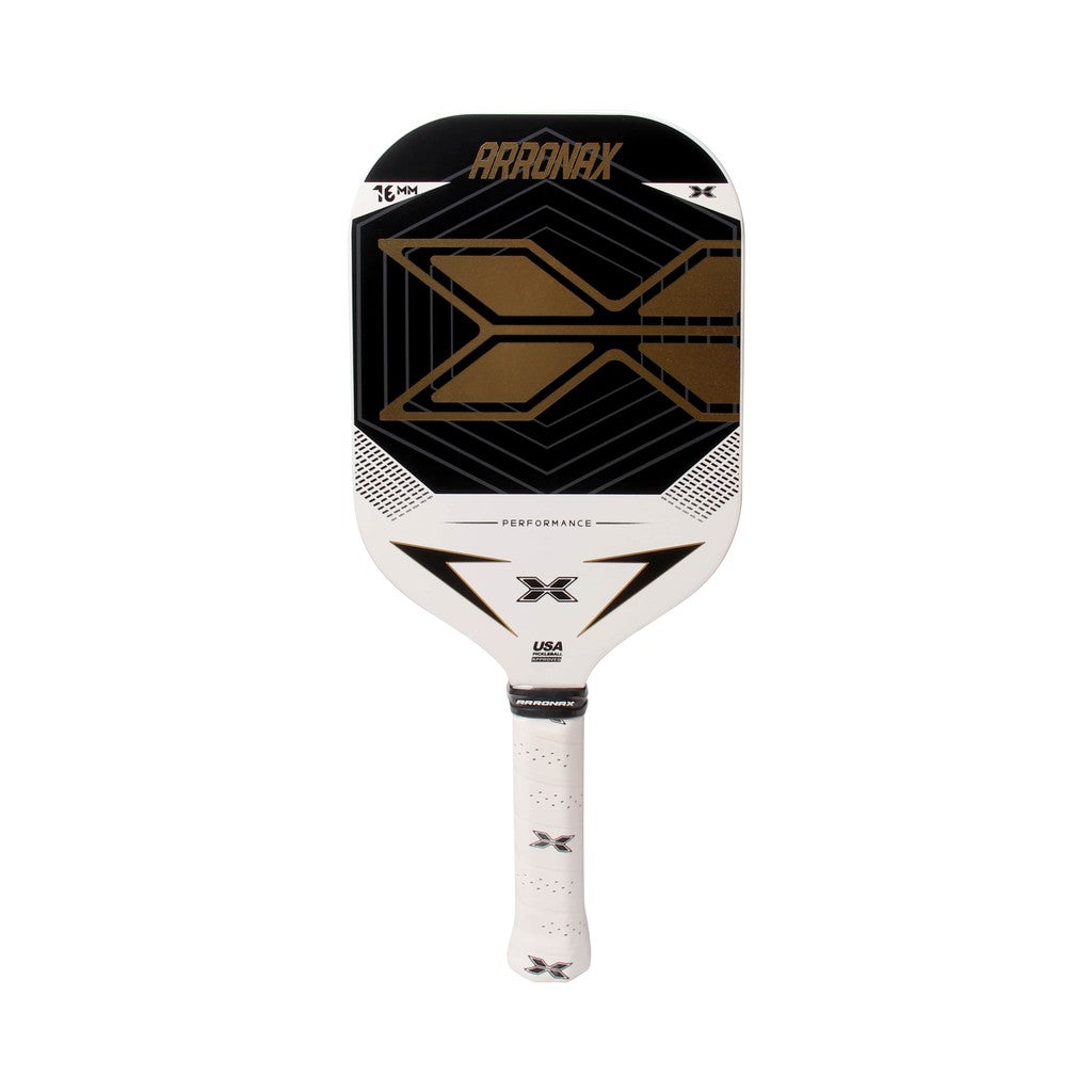 ARRONAX Performance X Carbon Fiber Pickleball Paddle – 16mm PP Honeycomb Core, Long Face Design - Arronax.