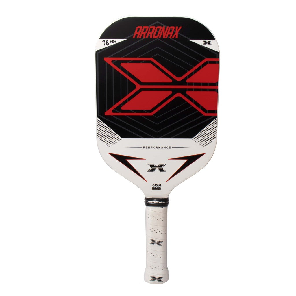 ARRONAX Performance X Carbon Fiber Pickleball Paddle – 16mm PP Honeycomb Core, Long Face Design - Arronax.