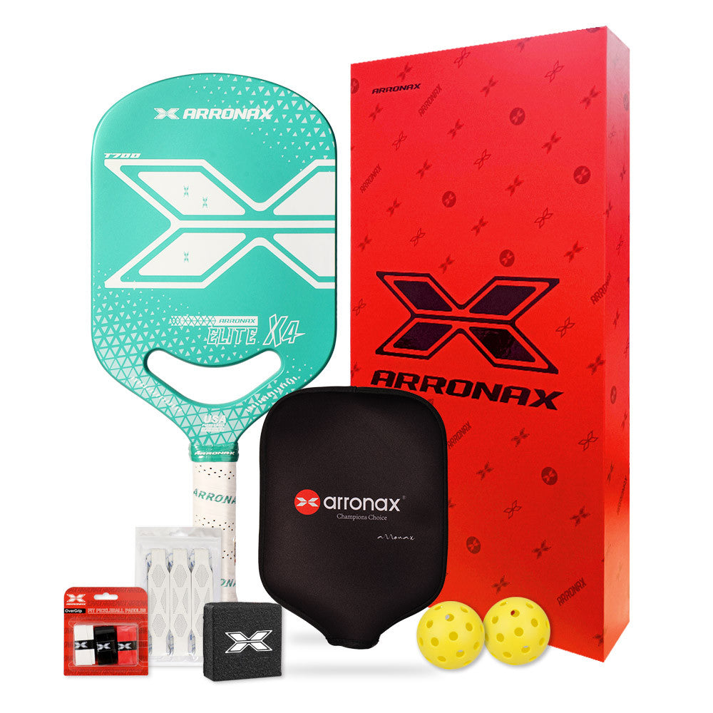 ARRONAX Elite X4 Carbon Fiber T700 Plus EVA Pickleball Paddle (16mm / 20mm) - Arronax.