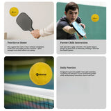 ARRONAX Silent Pickleball Training Ball – Soft PU Foam Design, 60% Noise Reduction for Indoor & Home Practice