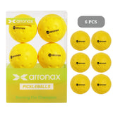 ARRONAX Silent Pickleball Training Ball – Soft PU Foam Design, 60% Noise Reduction for Indoor & Home Practice