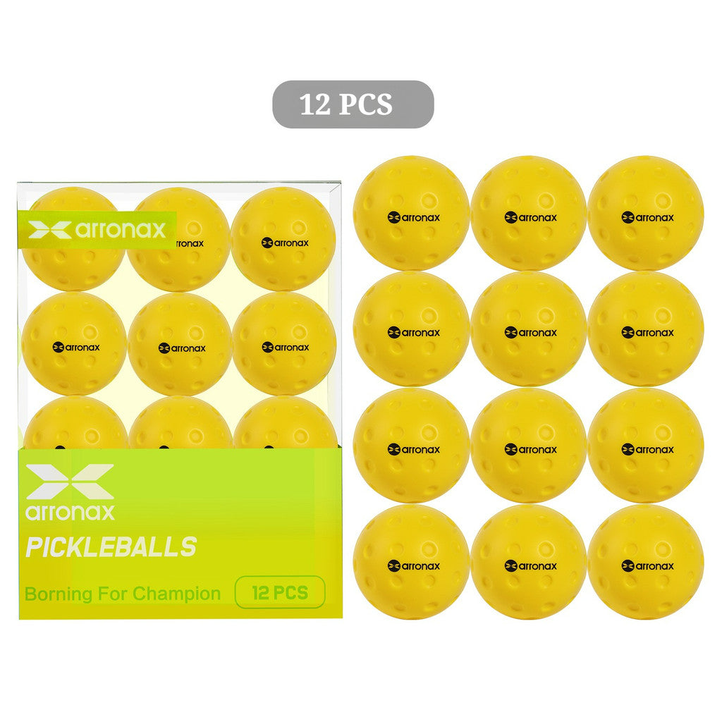 ARRONAX Silent Pickleball Training Ball – Soft PU Foam Design, 60% Noise Reduction for Indoor & Home Practice