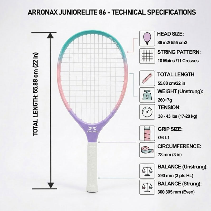 Arronax TYPTI Performance Racket – Precision Control for the Next Generation of Racquet Sports