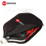 AOX93 ARRONAX Neoprene Pickleball Paddle Cover Lightweight Zippered Protection Case Various Colors