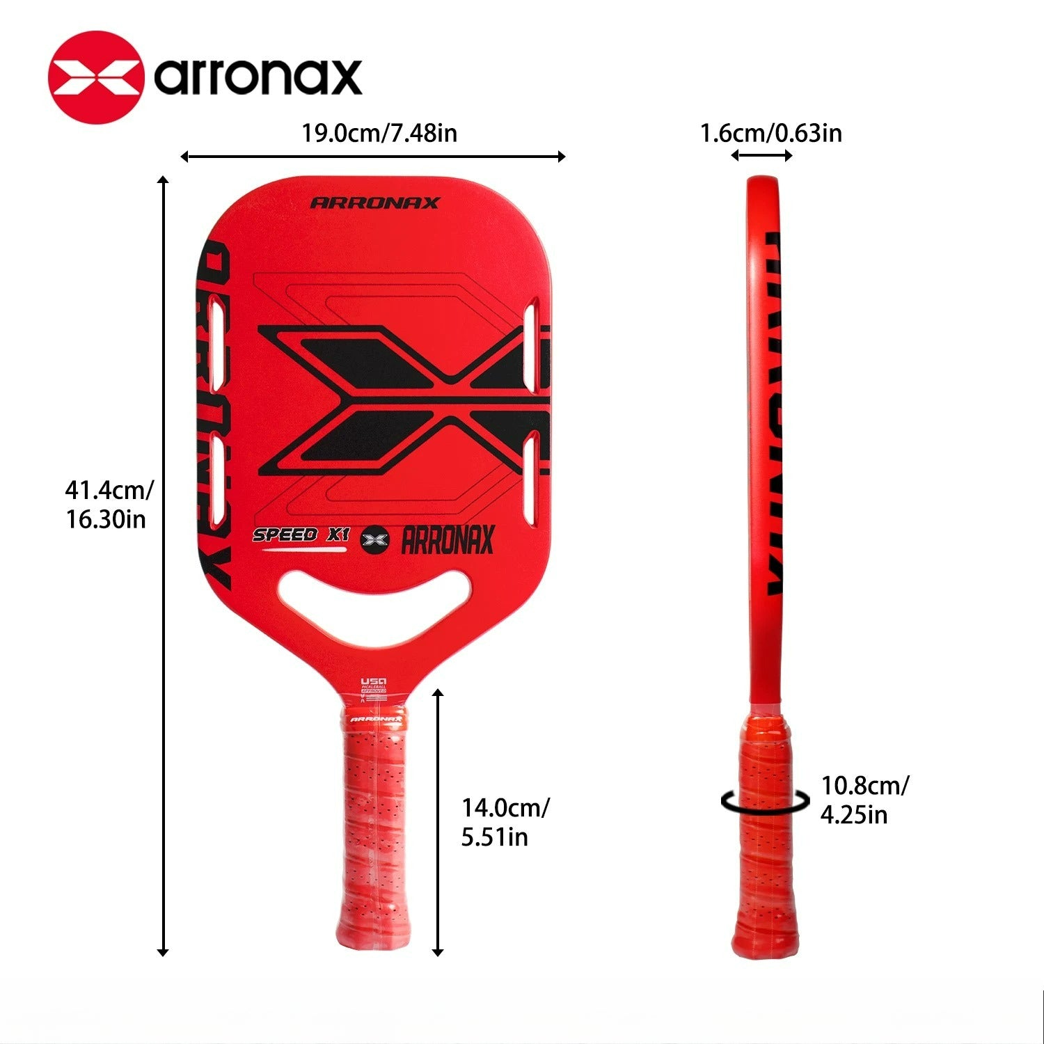 Speed XI CFS Technology Pickleball Paddle (16mm)