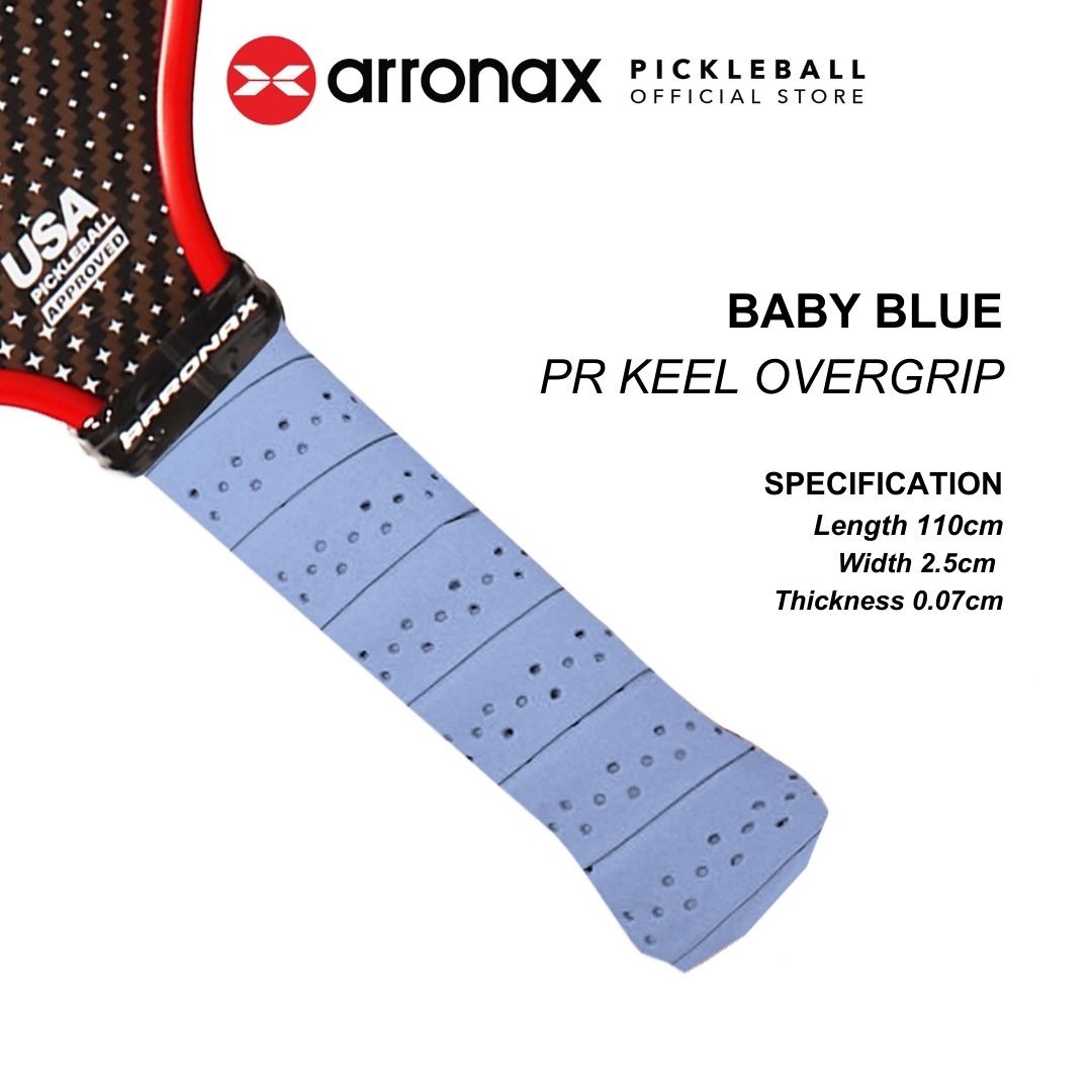 Arronax Premium PU Leather Pickleball Grip Sweat-Absorbing Non-Slip Ribbed for Superior Comfort