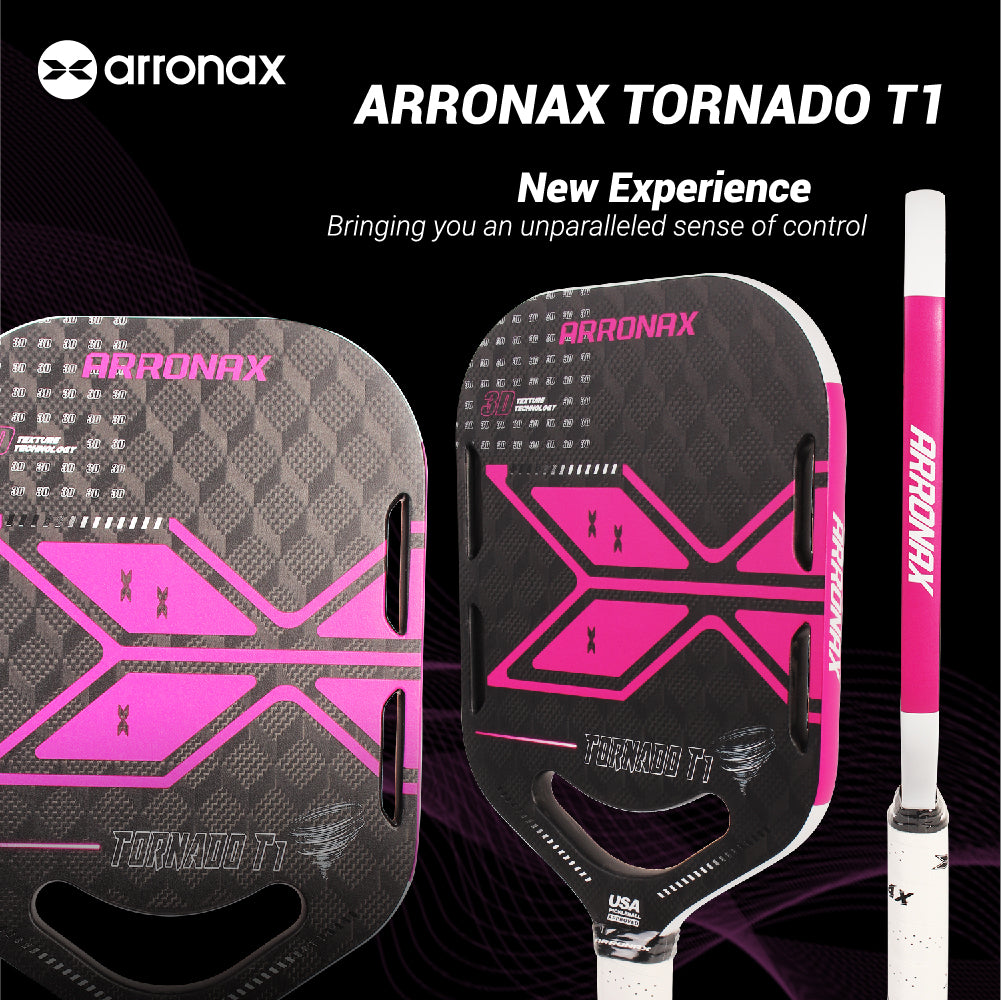 Tornado T1 Carbon Fiber Pickleball Paddle (16mm)