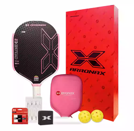 ARRONAX Cyclone C2 Thermoformed 3K Carbon Pickleball Paddle - Spin & Attack 16mm