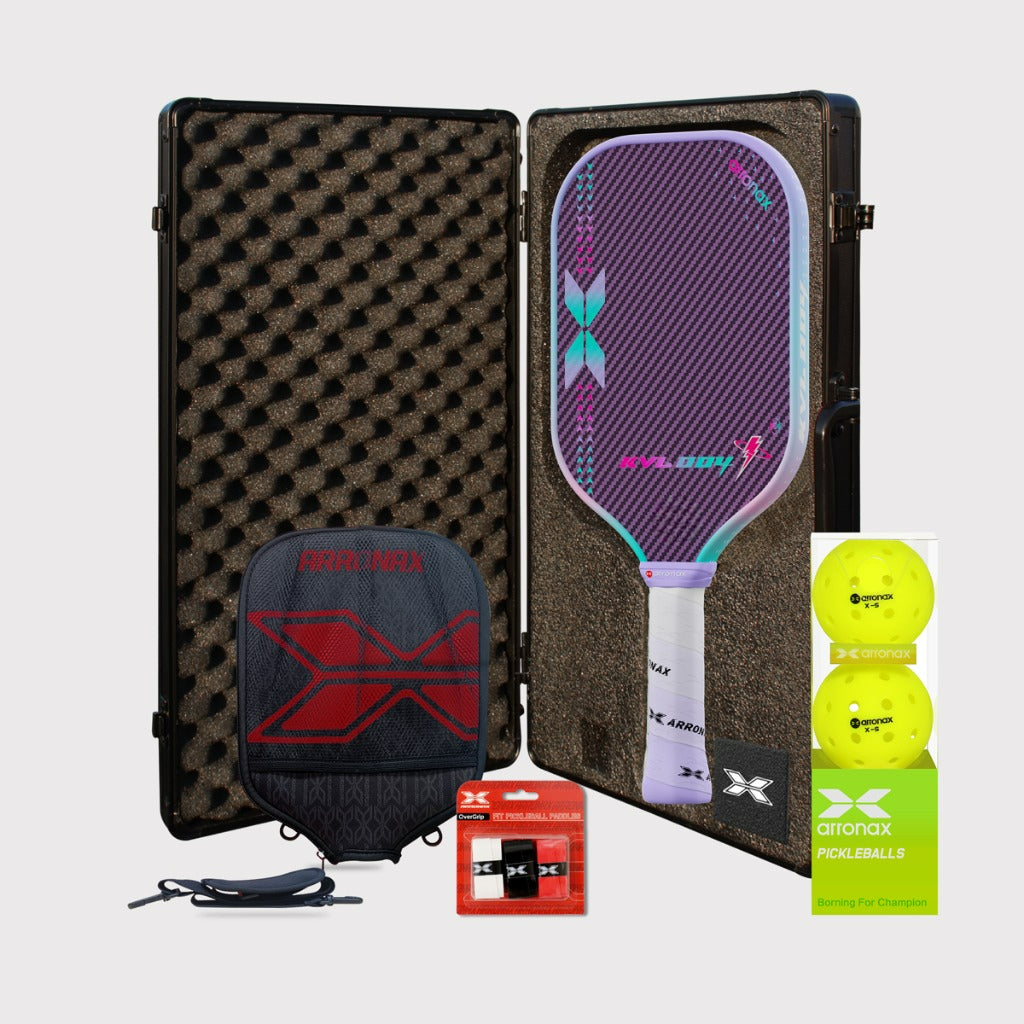 Arronax KVL004 Kevlar Carbon Fiber Pickleball Paddle 16mm