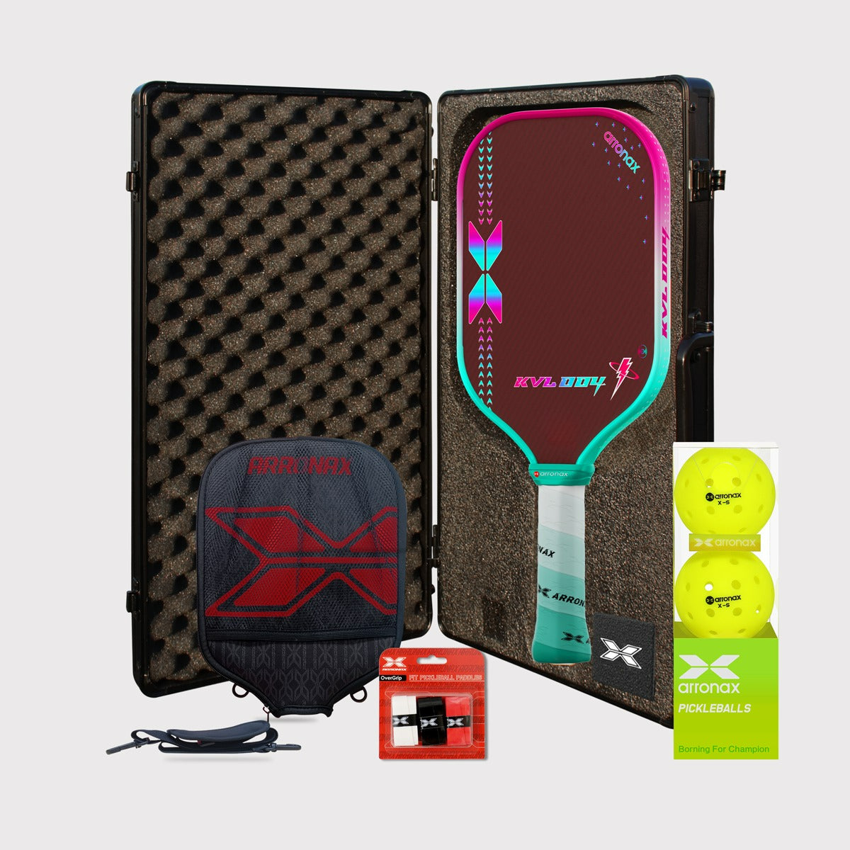 Arronax KVL004 Kevlar Carbon Fiber Pickleball Paddle 16mm