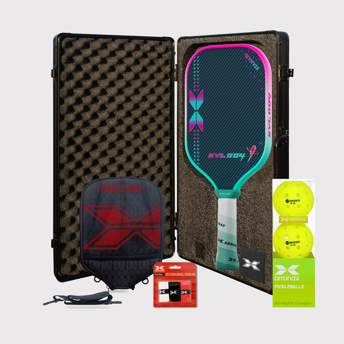 Arronax KVL004 Kevlar Carbon Fiber Pickleball Paddle 16mm