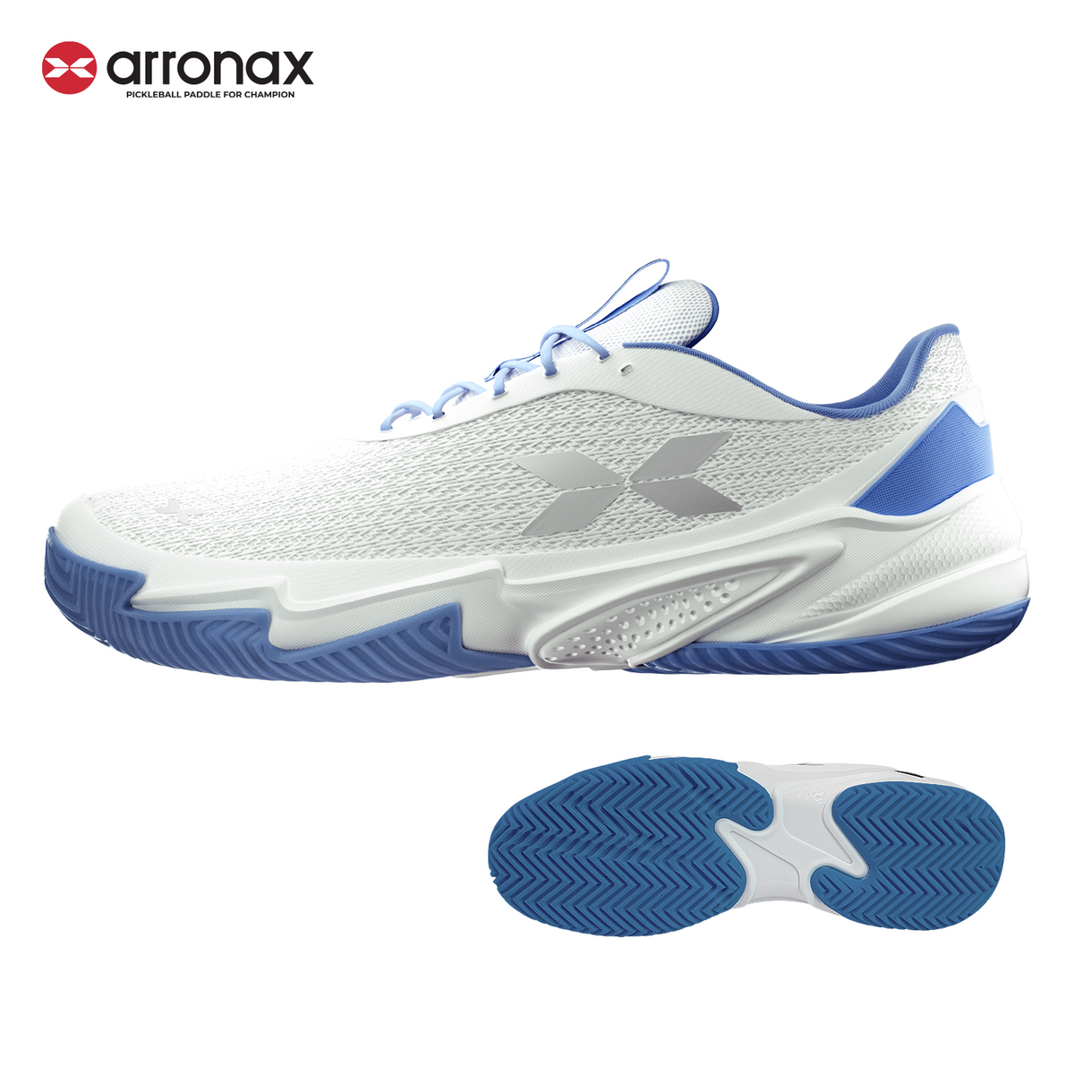 Arronax Duramon Pickleball Shoes – Stability-Driven Performance for Fast Court Play (Blue)