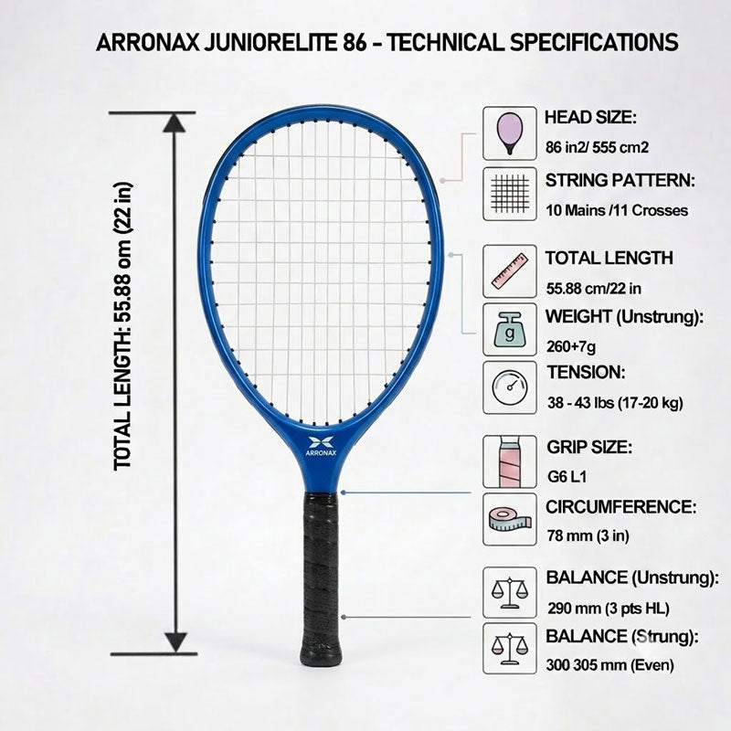 Arronax TYPTI Performance Racket – Precision Control for the Next Generation of Racquet Sports