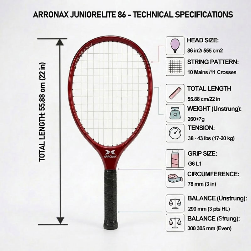 Arronax TYPTI Performance Racket – Precision Control for the Next Generation of Racquet Sports
