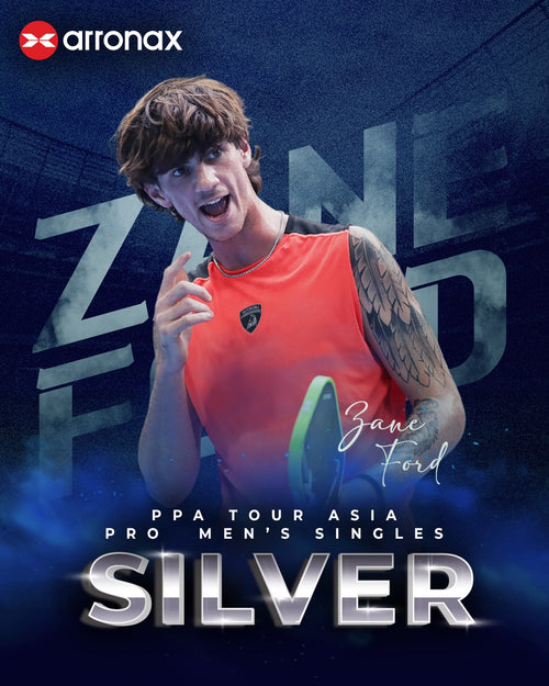 Congratulations @thezaneford Zane Ford on an outstanding performance at the PPA Beijing Open, earning a Silver Medal in the Pro Men’s Singles division.
