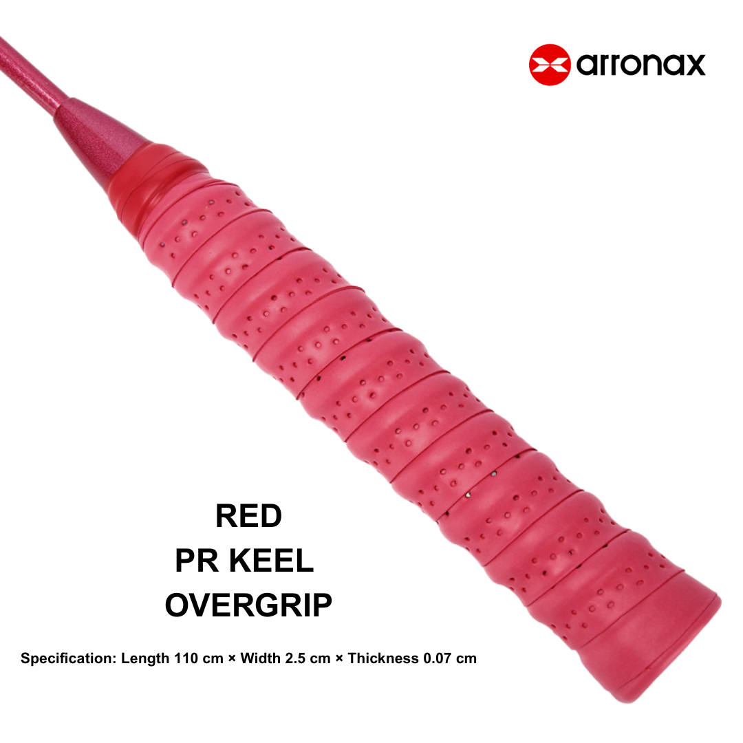 Arronax Premium PU Leather Pickleball Grip Sweat-Absorbing Non-Slip Ribbed for Superior Comfort