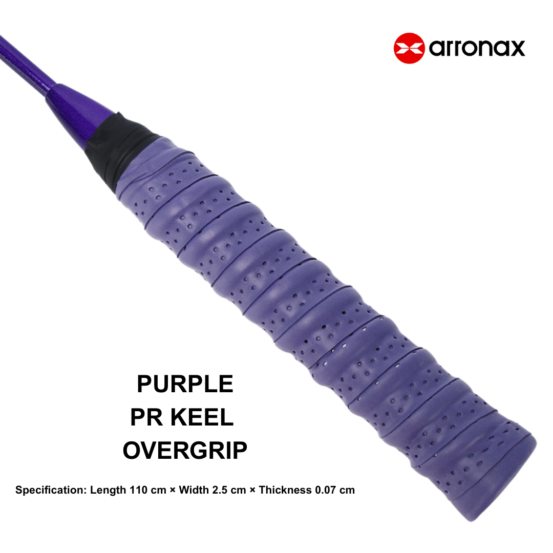 Arronax Premium PU Leather Pickleball Grip Sweat-Absorbing Non-Slip Ribbed for Superior Comfort