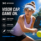 Arronax Mirror Visor Cap Open-Top Lightweight Sports Visor