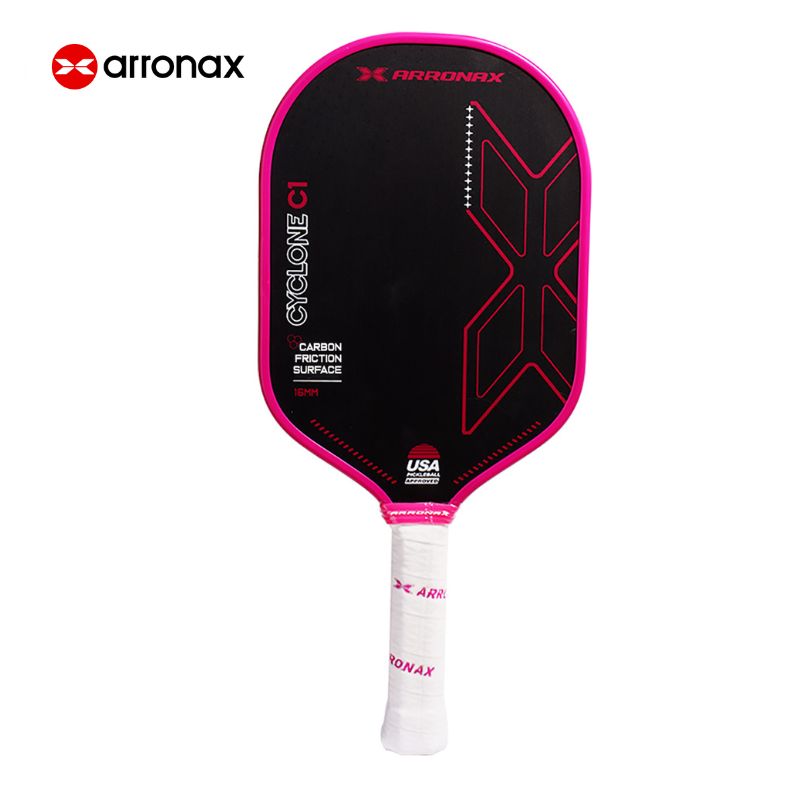 Cyclone C1 Carbon Traction Pickleball Paddle (16mm) - Arronax.