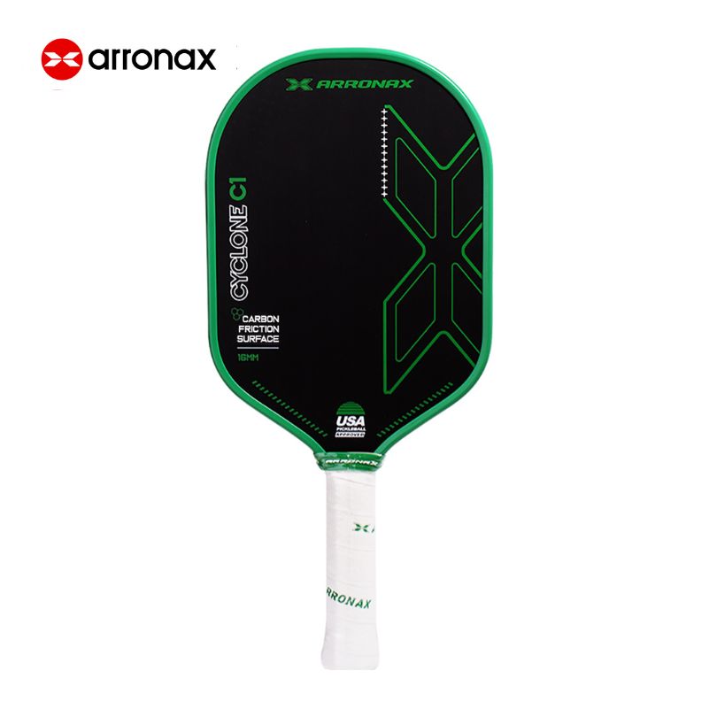 Cyclone C1 Carbon Traction Pickleball Paddle (16mm) - Arronax.