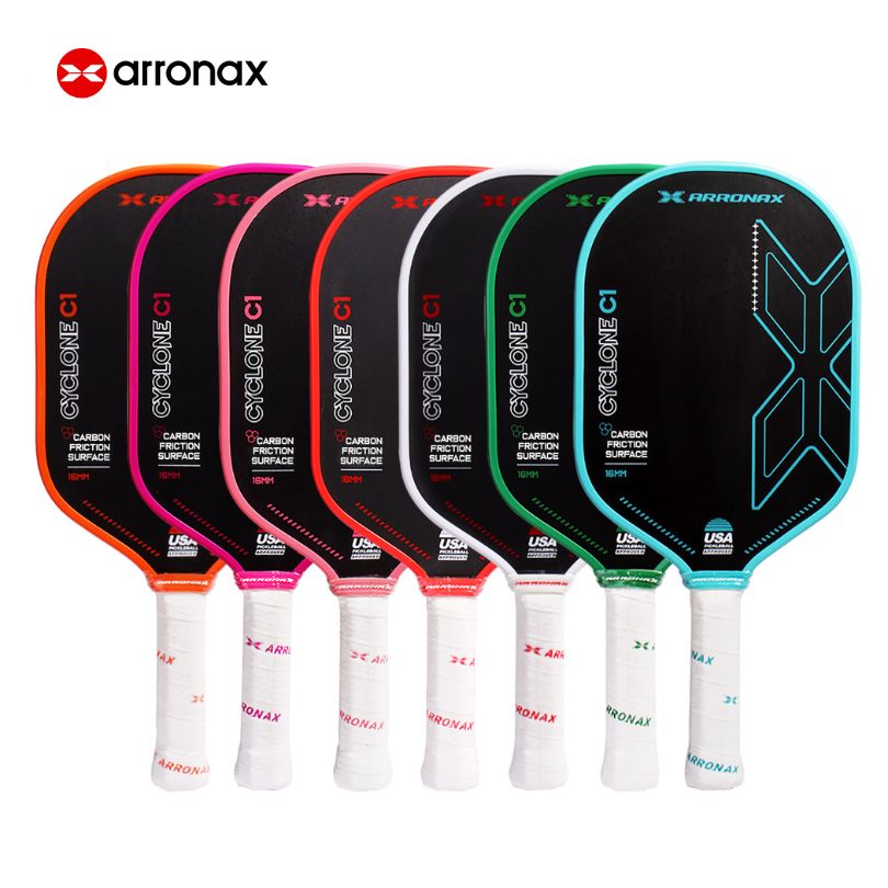 Cyclone C1 Carbon Traction Pickleball Paddle (16mm) - Arronax.