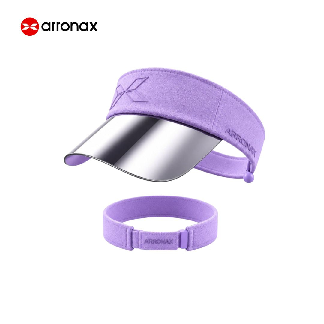 Arronax Mirror Visor Cap Open-Top Lightweight Sports Visor