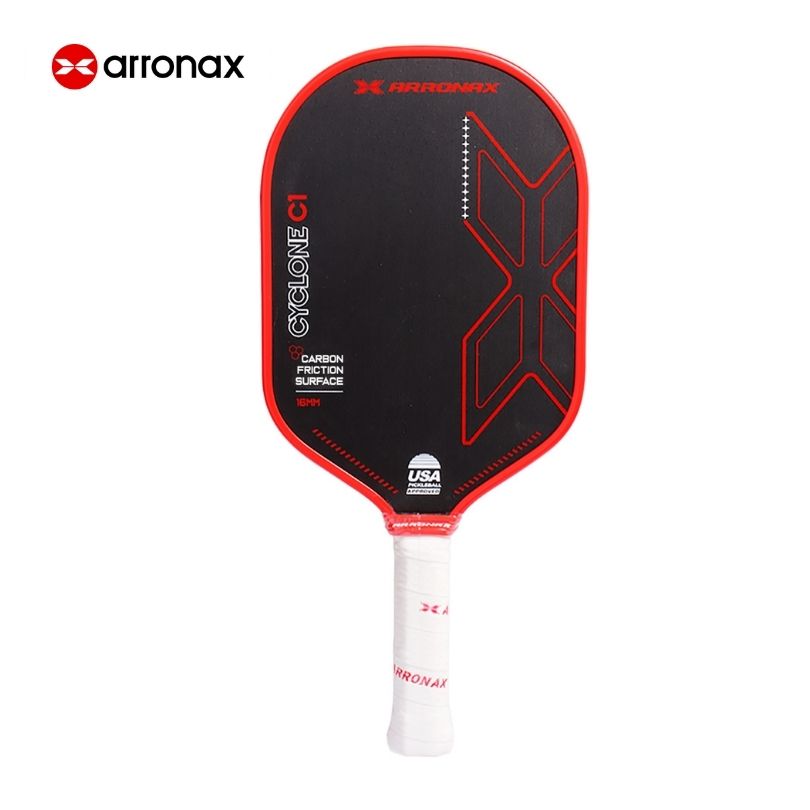 Cyclone C1 Carbon Traction Pickleball Paddle (16mm) - Arronax.