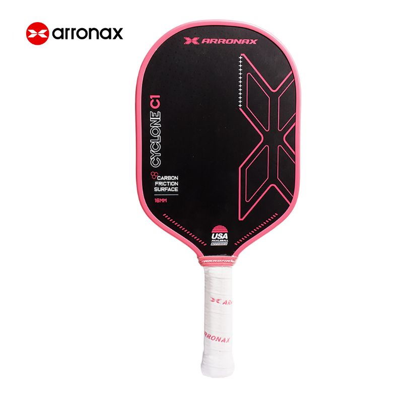 Cyclone C1 Carbon Traction Pickleball Paddle (16mm) - Arronax.