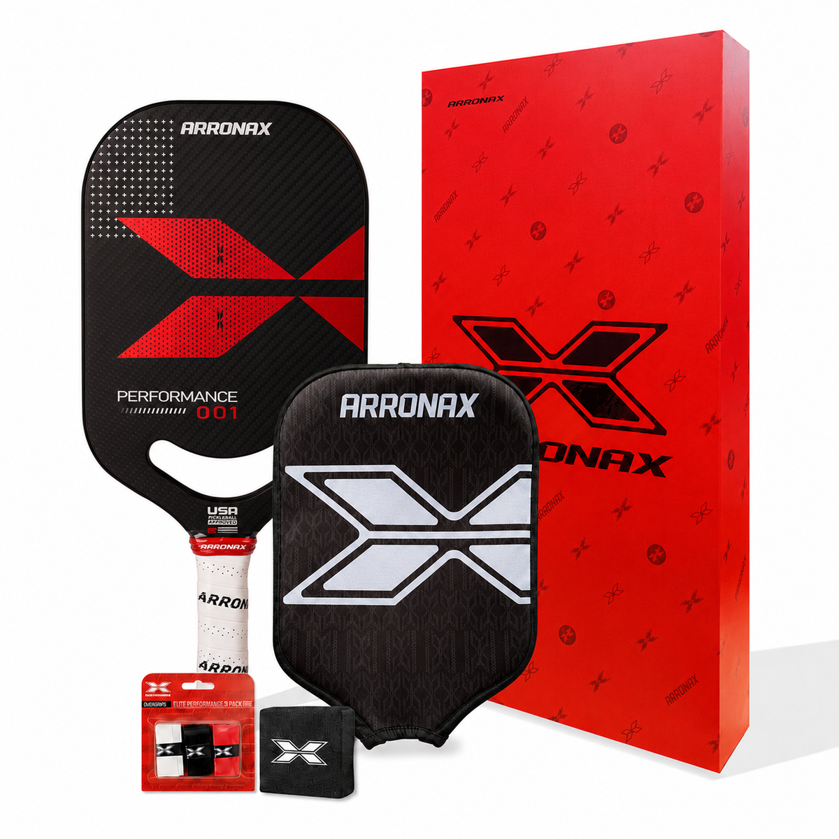 ARRONAX Performance 001 3k Carbon Fiber Pickleball Paddle (13mm/20mm)