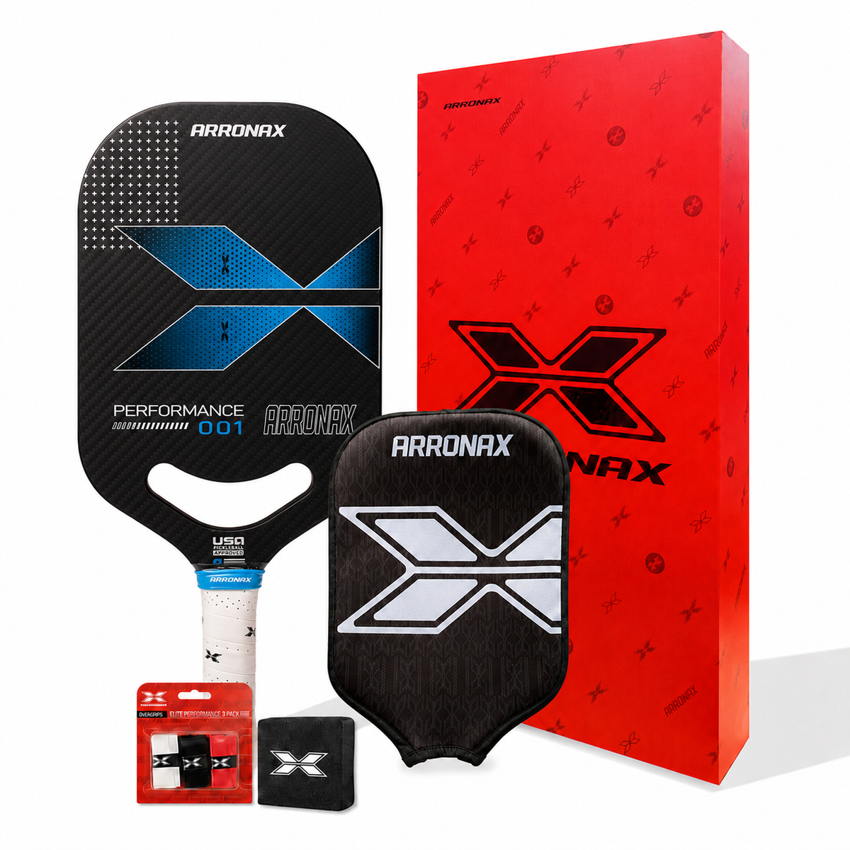 ARRONAX Performance 001 3k Carbon Fiber Pickleball Paddle (13mm/20mm)