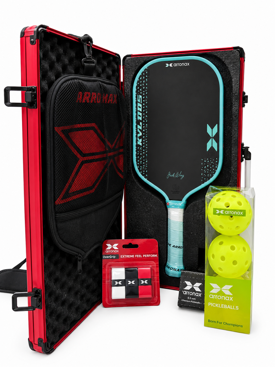 Arronax KVL005 Foam Core T800 Carbon Fiber Pickleball Paddle 16mm