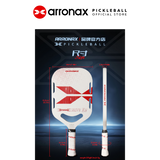 Elite X3 Carbon Traction Pickleball Paddle (16mm) - Arronax.