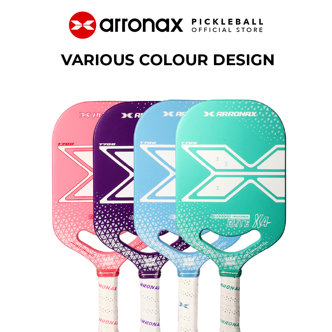 ARRONAX Elite X4 Carbon Fiber T700 Plus EVA Pickleball Paddle (16mm / 20mm)