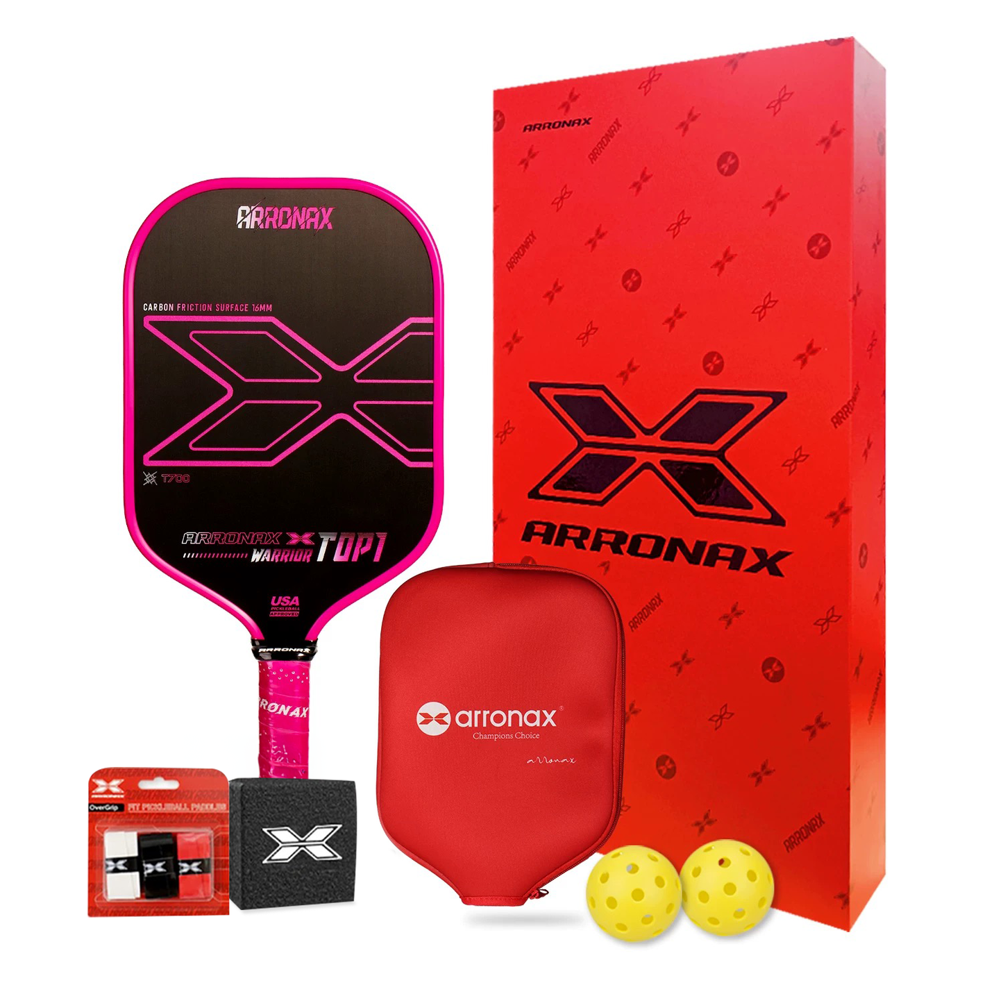 Warrior X Top 1 Pickleball Balanced Paddle (16mm)