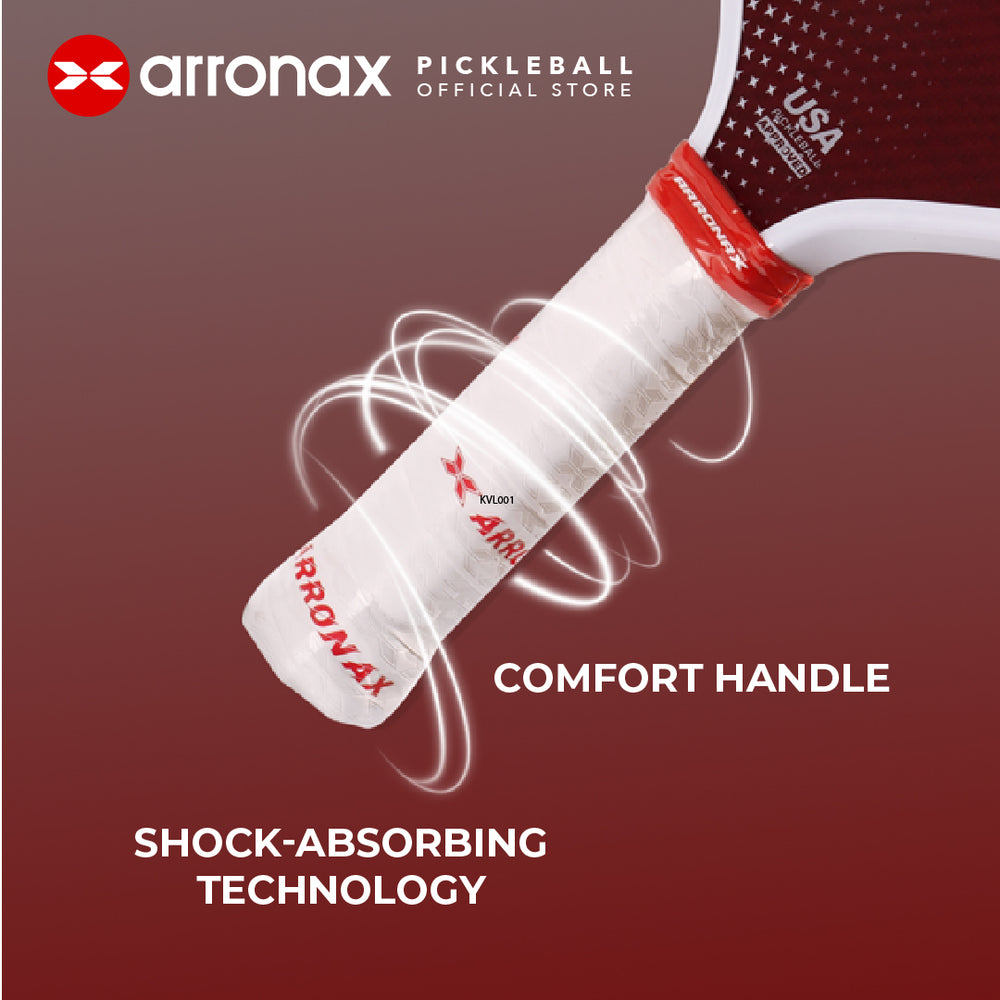 ARRONAX KVL 001 100% DuPont Kevlar Pickleball Paddle - Professional Competition Paddle (16mm) - Arronax.