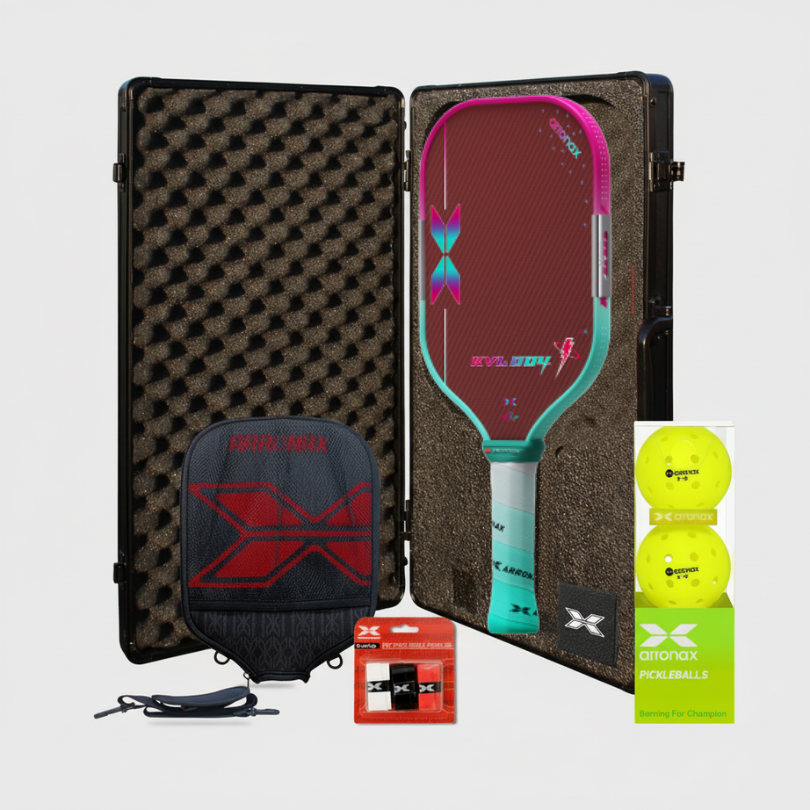 Arronax KVL004 Gen 4 Honeycomb Kevlar Carbon Fiber Pickleball Paddle 16mm