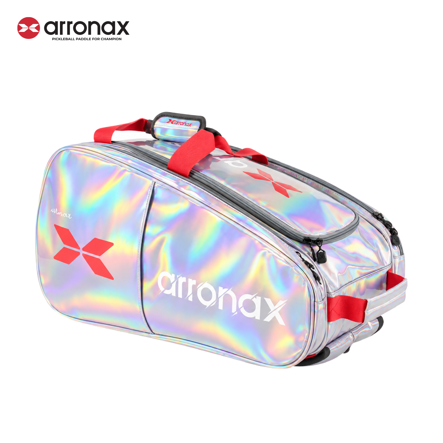 ARRONAX Metallic Pickleball Backpack 51.3L with Shoe Compartment
