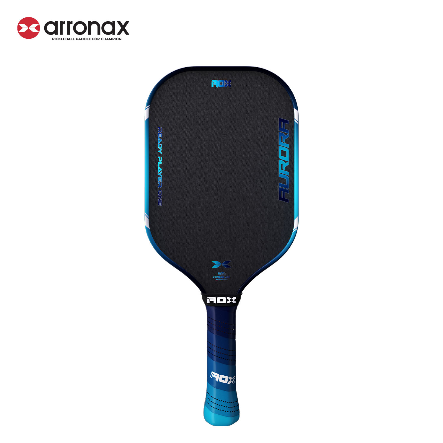 Arronax AURORA T700 Carbon Fiber Pickleball Paddle | FDF Yellow Foam Drive System | USA Pickleball Approved