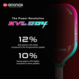 Arronax KVL004 Kevlar Carbon Fiber Pickleball Paddle 16mm