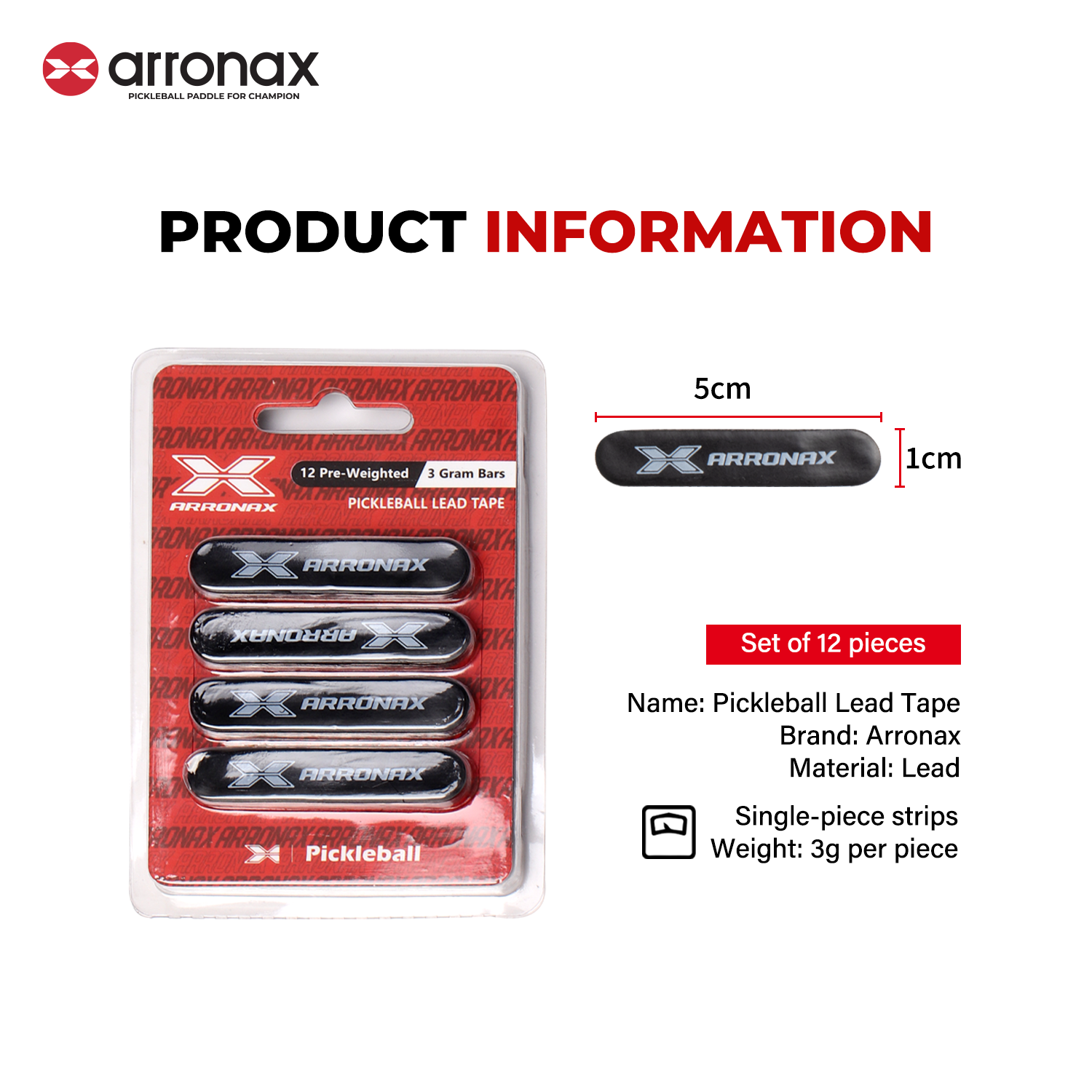 Lead Belt: Optimize Power, Control, and Precision (12pcs)