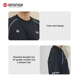 ARRONAX Performance Round Neck Sports Shirt
