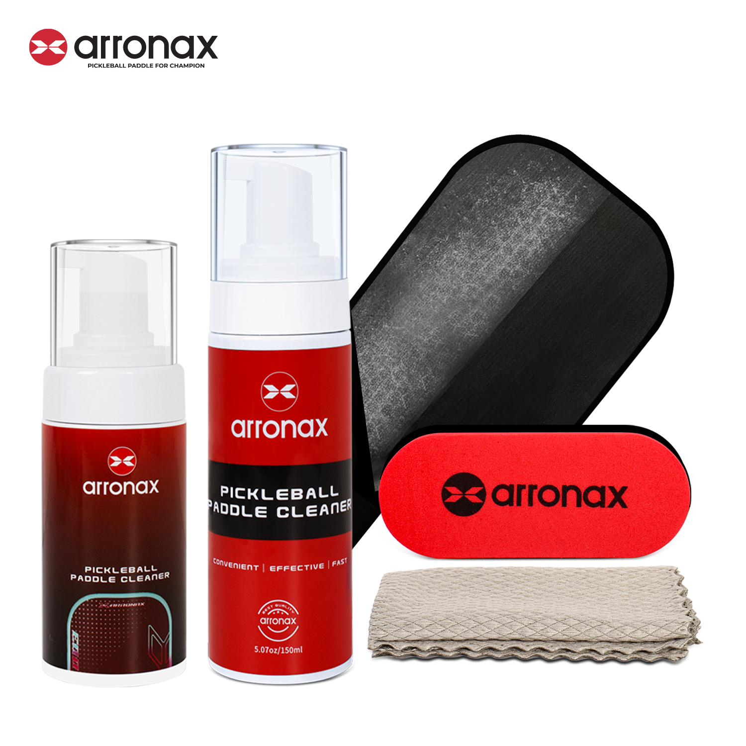 ARRONAX Pickleball Paddle Cleaner - Powerful Foam Cleaner for Thorough Paddle Stain Removal