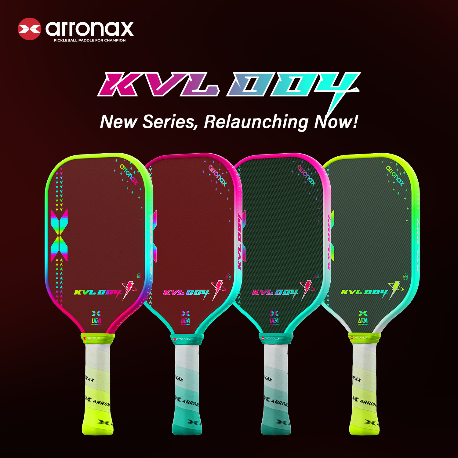 Arronax KVL004 Kevlar Carbon Fiber Pickleball Paddle 16mm