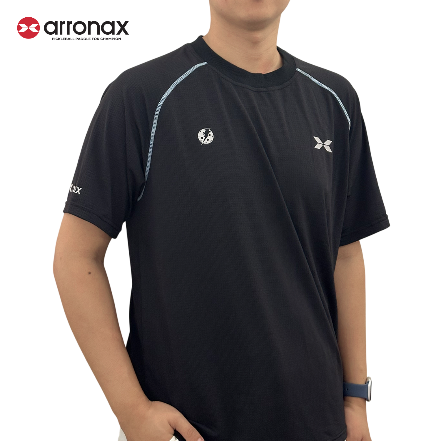 ARRONAX Performance Round Neck Sports Shirt