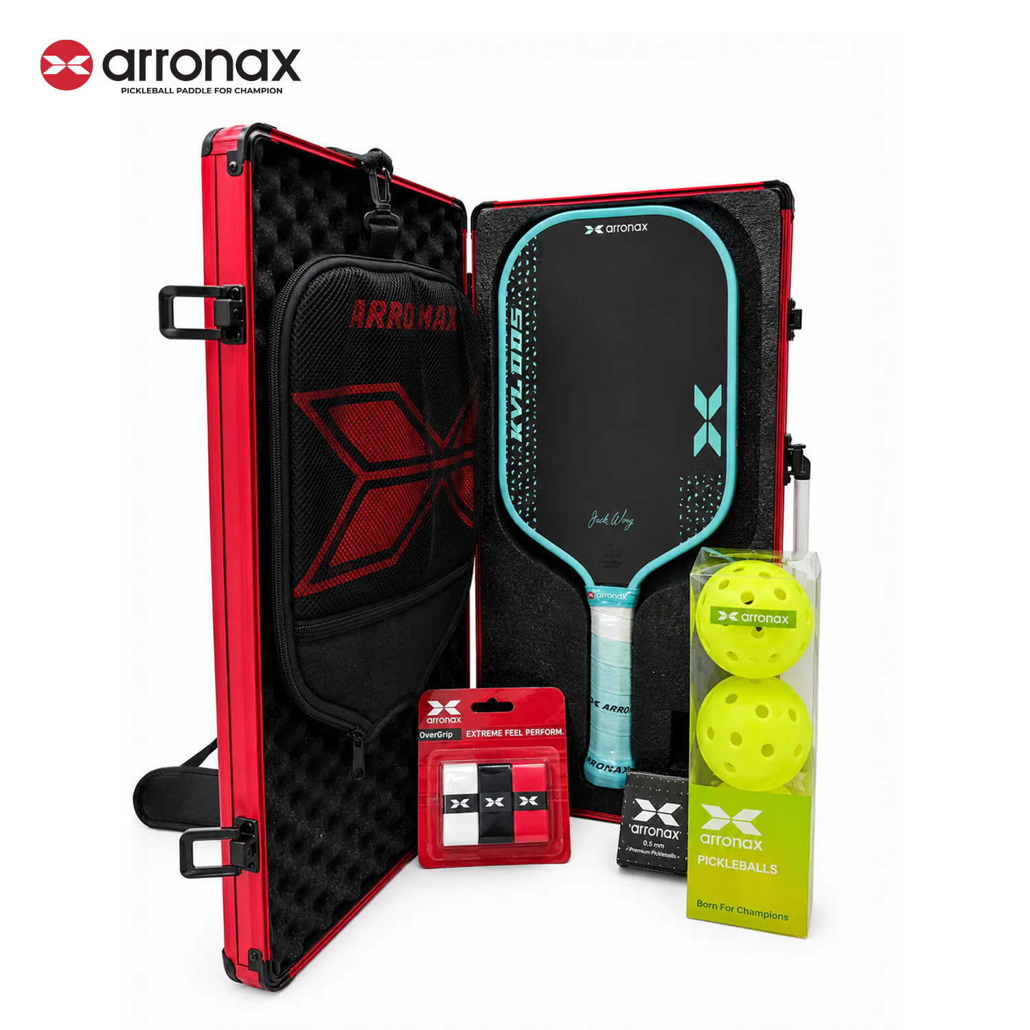 Arronax KVL005 Foam Core T800 Carbon Fiber Pickleball Paddle 16mm