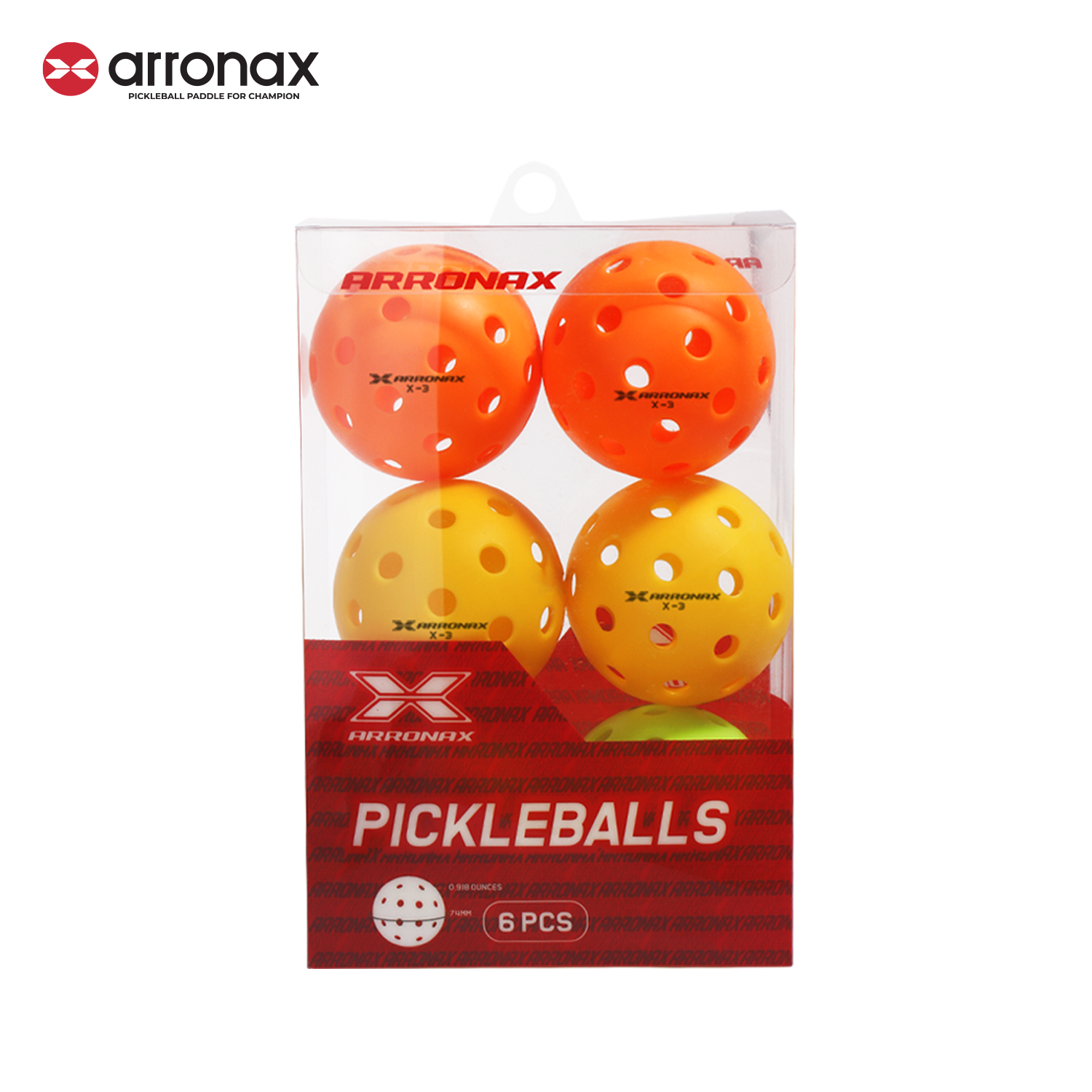 X-3 Supreme Indoor 26/40-Hole TPE Performance Pickleball