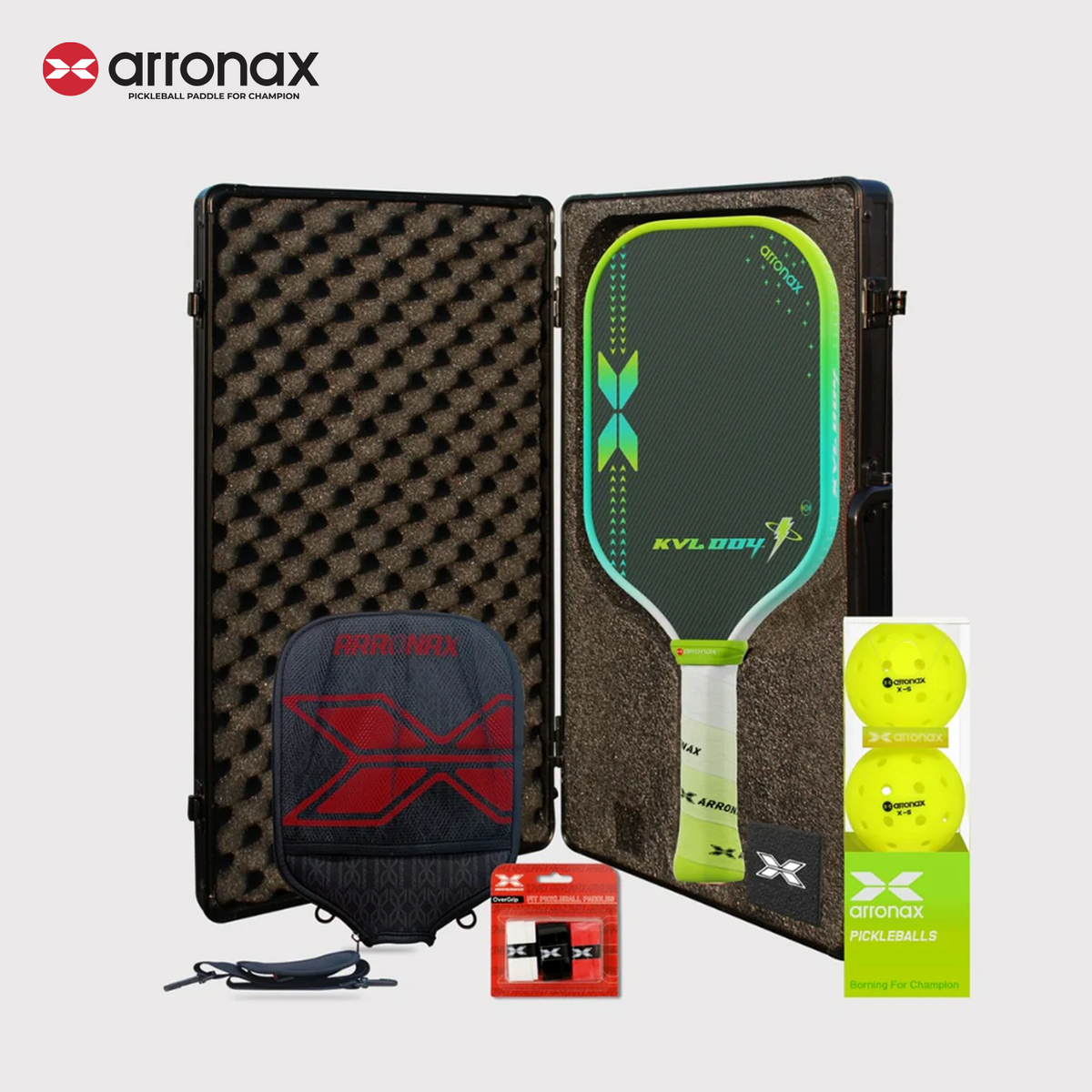 Arronax KVL004 Kevlar Carbon Fiber Pickleball Paddle 16mm
